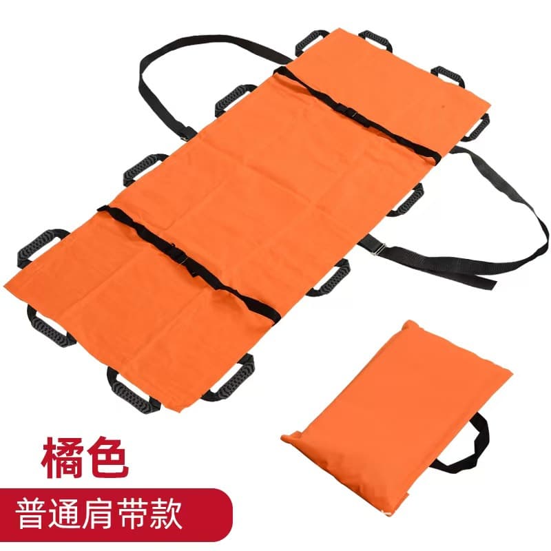Portable Soft Stretcher Stainless Steel Aluminum Alloy Stretcher Self-Produced Multiple Specifications Home First Aid Soft Surface Simple Stretcher