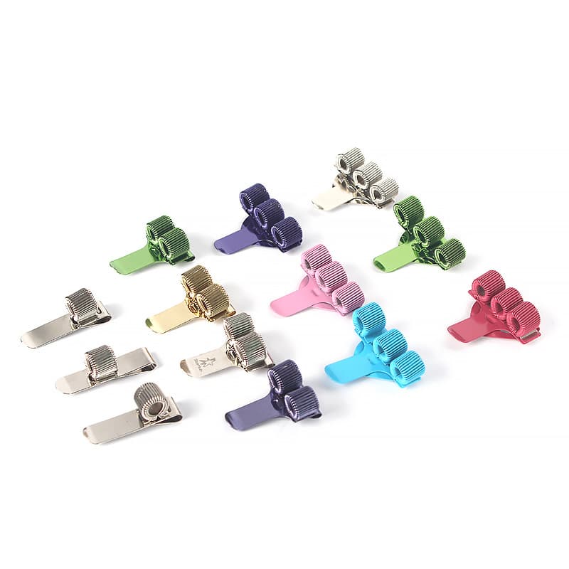 Pen clip, metal spring, pen holder, pocket clip, export original single-hole pen holder, silver nickel-plated pen accessories, factory direct wholesale.