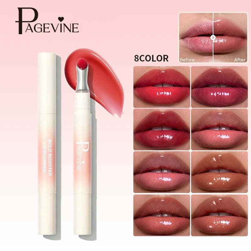 Cross-border Cosmetics PAGE VINE Glossy Lipstick Lip Glaze Long-lasting Moisturizing Nourishing Lip Balm Lip Gloss Foreign Trade Wholesale