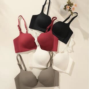 New Seamless Petal Cup Bra, Women's Smooth Wire-Free Bra, Anti-Sagging Push-Up Bra, Comfortable Bra