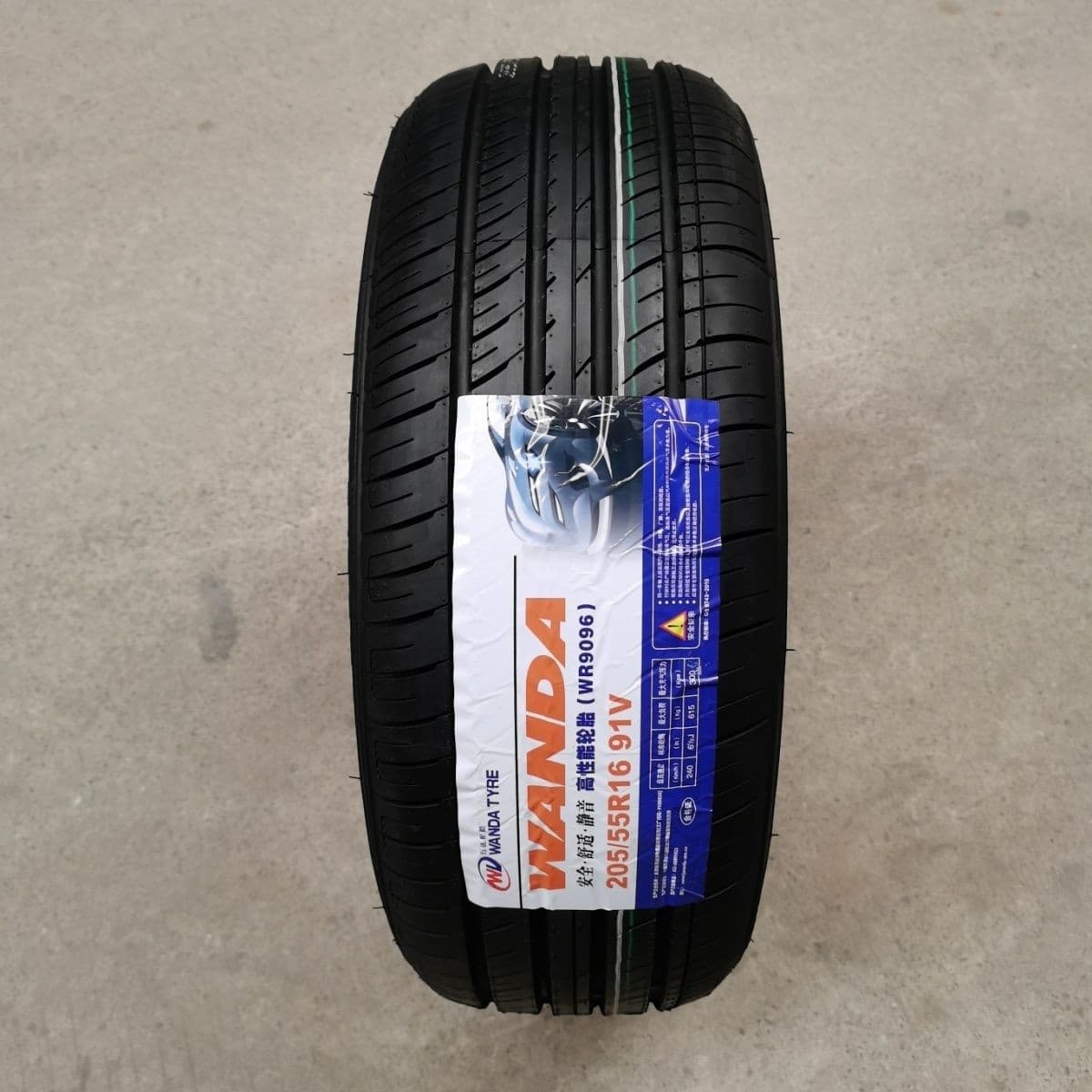 New Wanda Tire 205/55R16 91V Quiet and Comfortable for Geely Emgrand GL, Chery Arrizo 5, Changan Eado