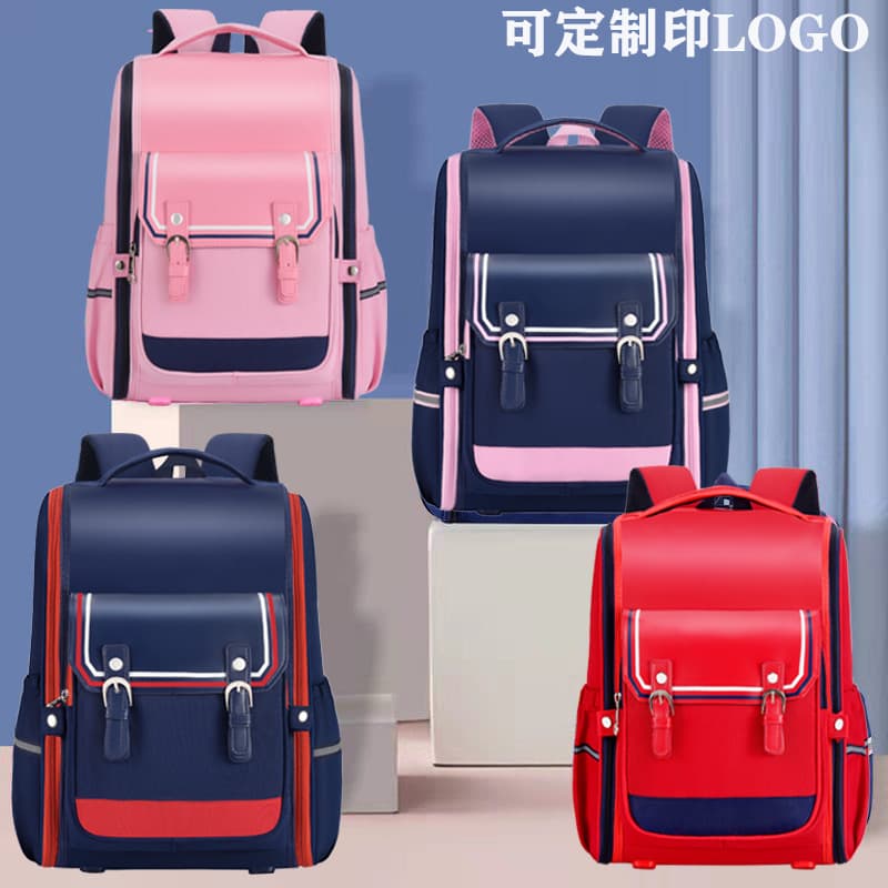 Kids Backpack for Elementary School Boys Girls Grades 1-3-6 Daycare Tutoring Class Custom Printed Logo