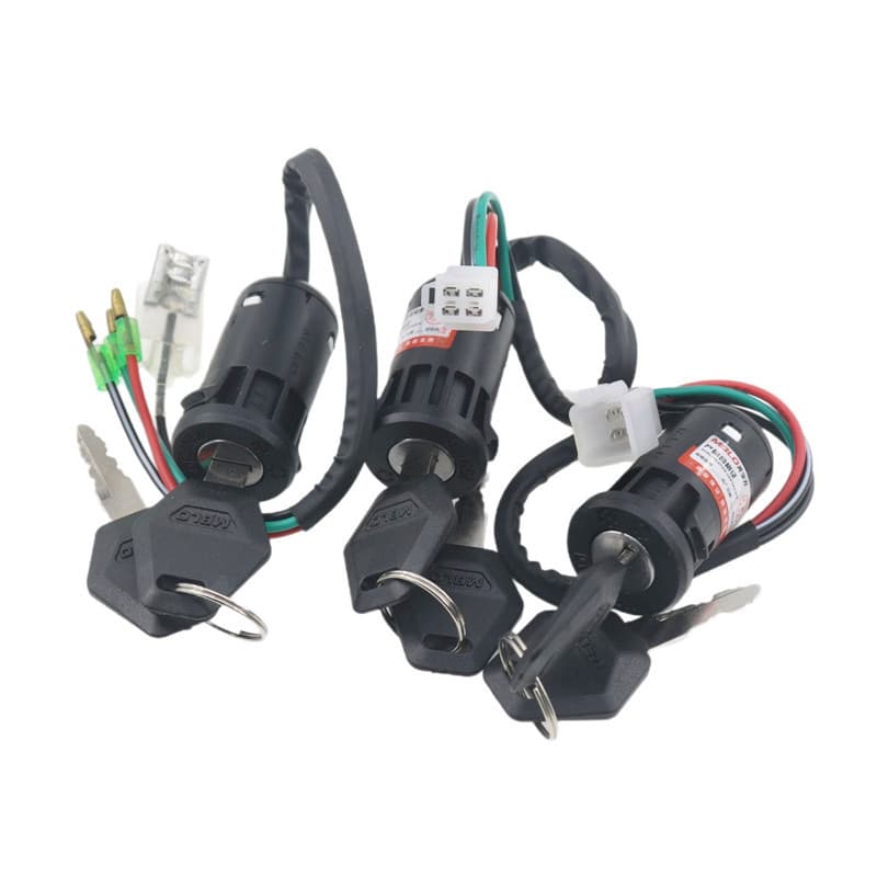 Off-road motorcycle ATV ATV modified accessories ignition switch electric door lock key suitable for ATV50-250cc