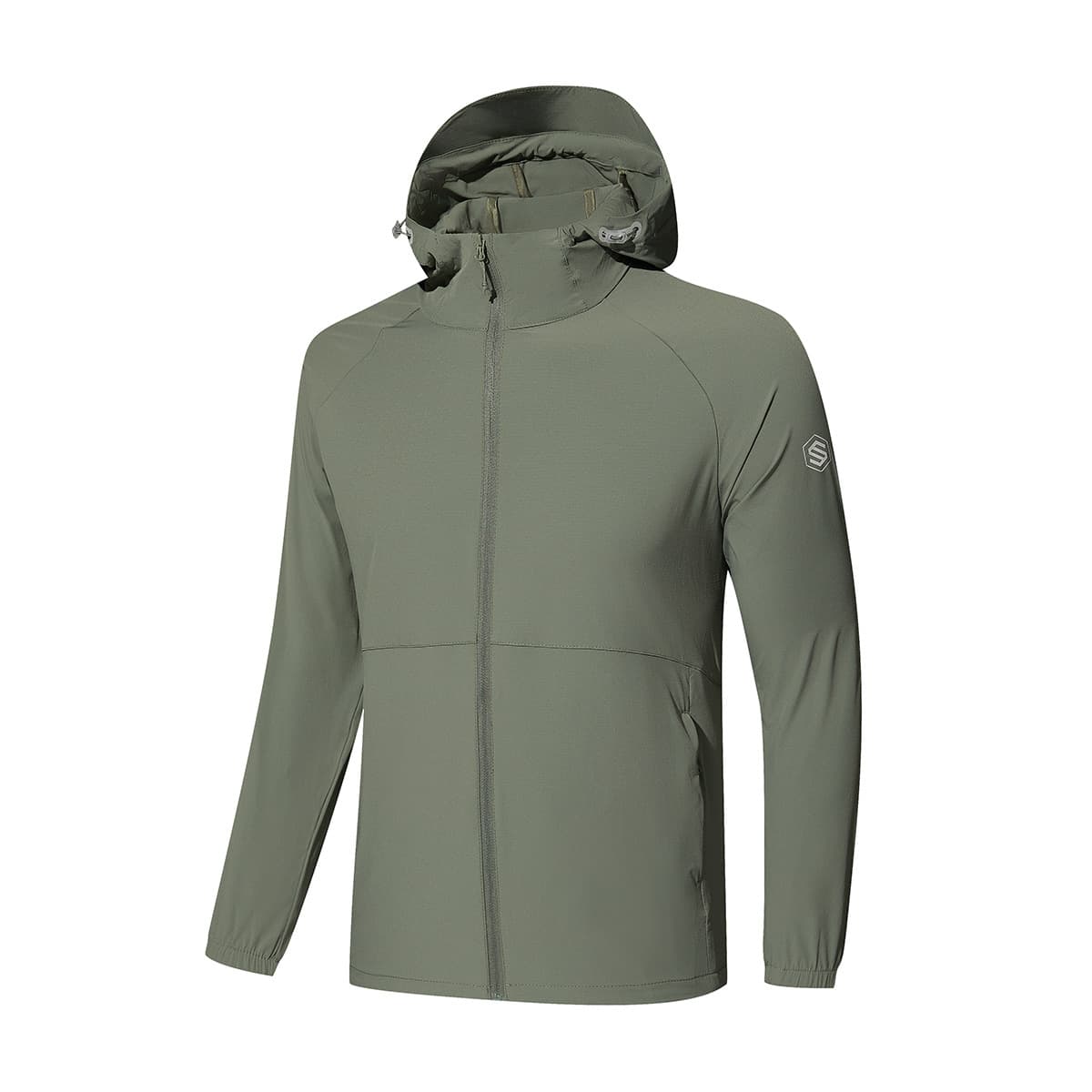 Premium UPF50+ Cardigan Sun Protection Jacket, Anti-UV Nylon Ice Silk Sunscreen Coat, Couple Style Skin Jacket