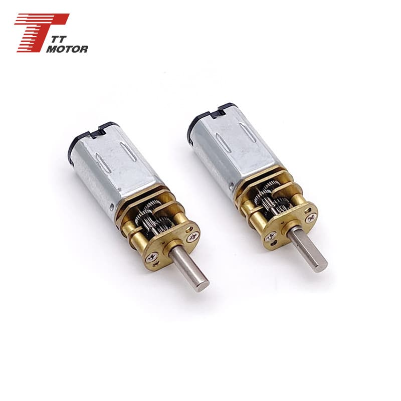 Factory Direct M10 Geared Motor with Encoder Option 10mm Micro Gear Motor M20 DC Motor