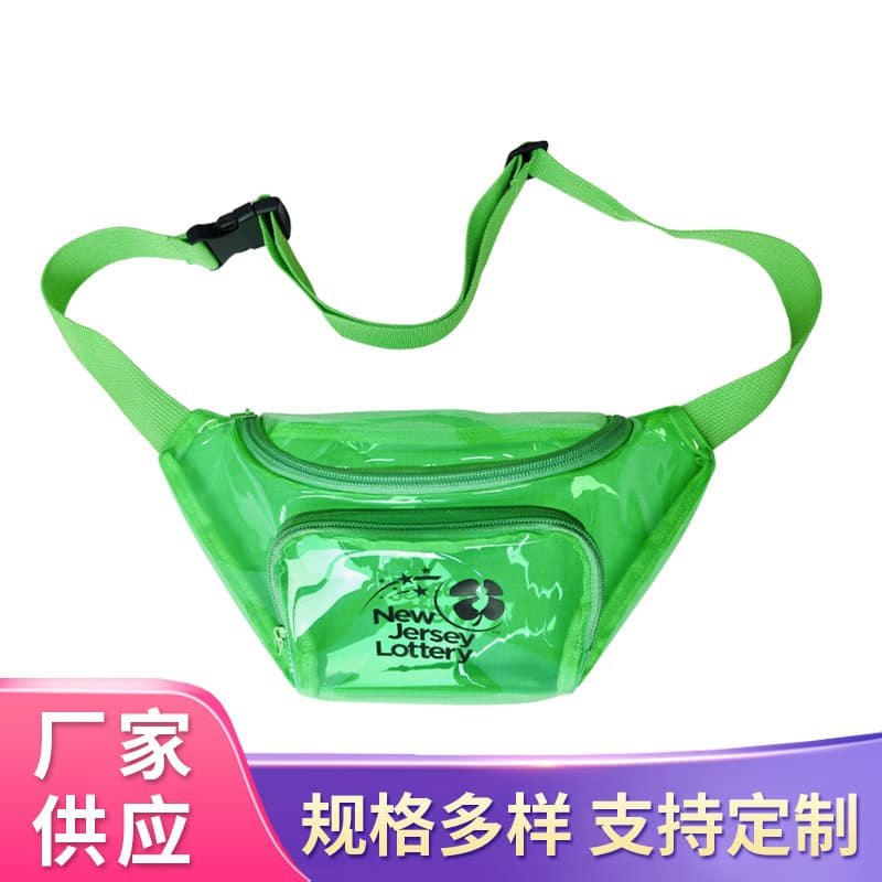 Fluorescent Candy Color Waist Pack Transparent Crossbody Bag, Fashion Trendy Women's Colorful Sports Chest Pack for Bar Performance Outfits