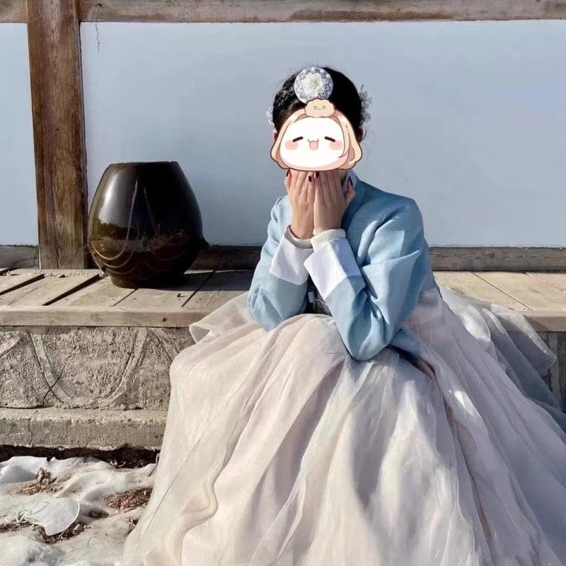 K 40088 Korean Hanbok Women's Formal Dress