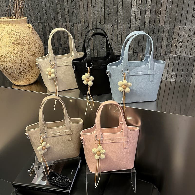 High-End Small Handbag for Women, 2026 Summer New Style, Office Tote Bag, Basket-Style Handbag, Bucket Bag, Crossbody Bag