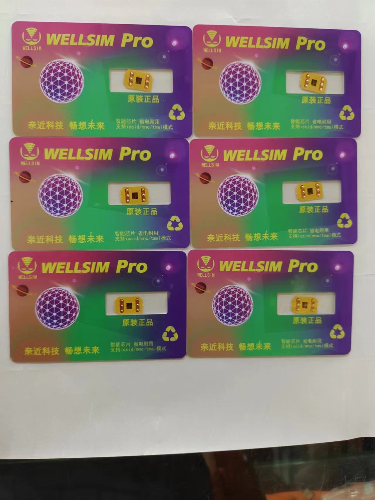 Compatible with WellSIM Card for XR/XS/11/12/14 PM/8th Gen/7P/7th Gen/6SP/6S Apple US/Japan Versions