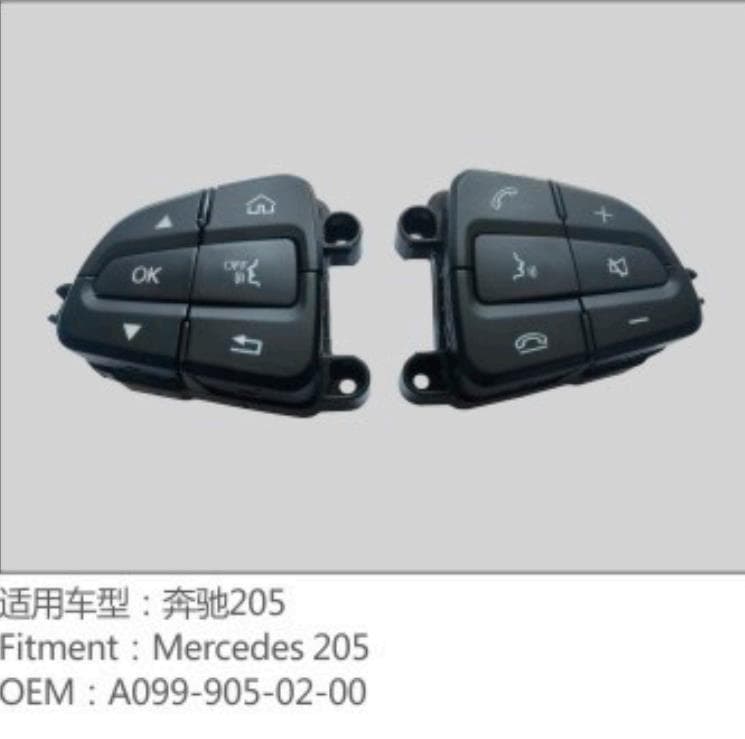 Mercedes-Benz Steering Wheel Switch C200/C300L Steering Gear A0999050300 OEM Quality Vehicle