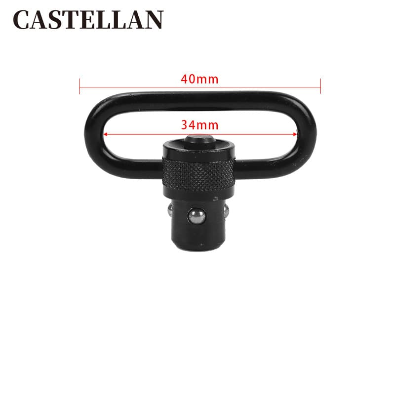 1.25 inch knurled strap buckle tactical strap rope buckle Roller strap Sling adapter
