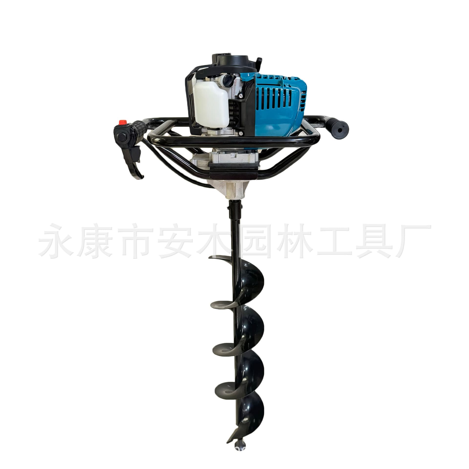 Cross-border supply integrated earth drilling rig, multi-functional for drilling, digging, tree planting, and hole making.