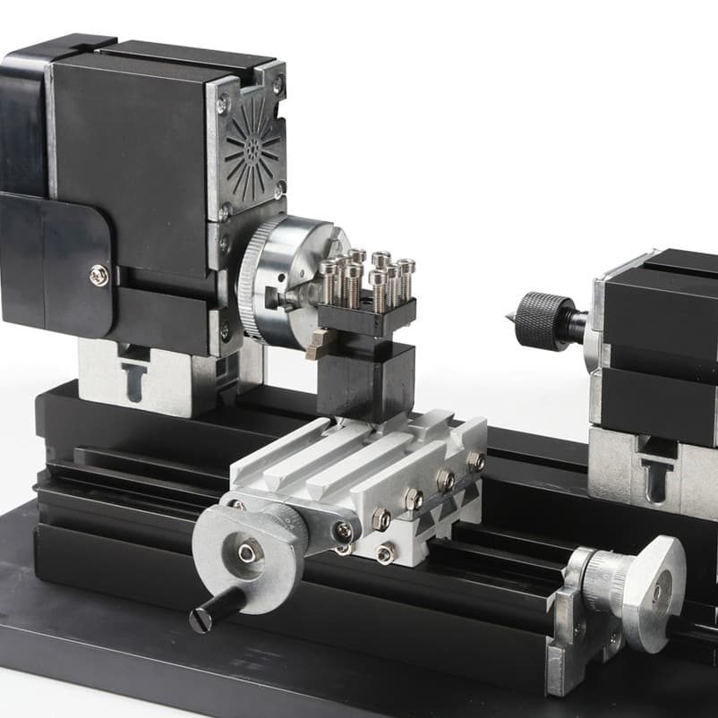 Jingbangshou High-Power Metal 3-Jaw Chuck Angle Lathe, Raised Type Metal Lathe