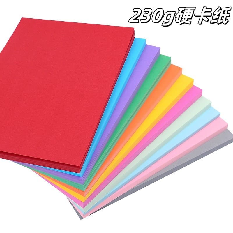 A4 colored cardstock 20 colors 20 sheets model greeting cards small pack hard cardstock mixed colors packaging painting cardstock wholesale