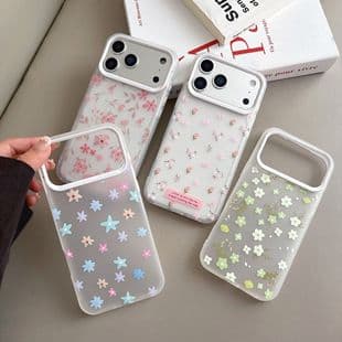 Full coverage floral pattern compatible with Apple 16 Pro Max phone case, iPhone 15 retro 14/13 new 17P for women