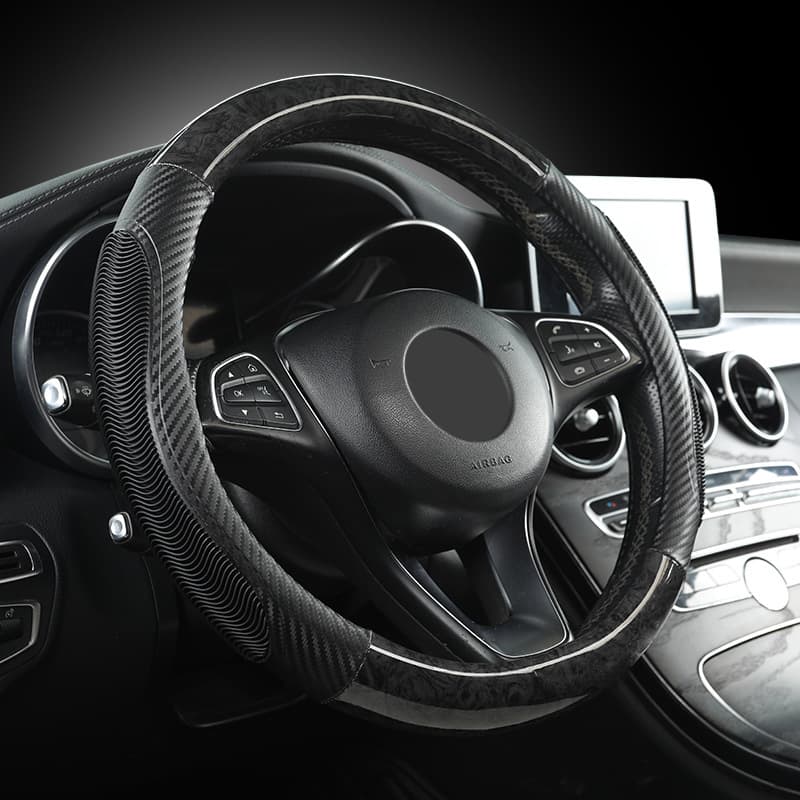 Car Accessories Steering Wheel Cover Hand Sleeve For Drivers Comfort Style Suitable For Various Car Models
