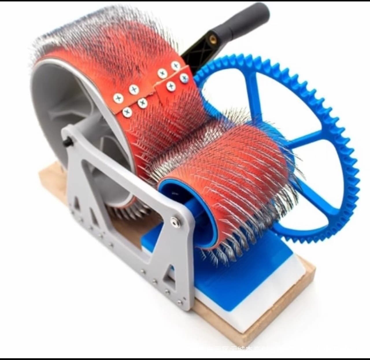 Factory Direct Hand-Crank Carding Machine Wool Felt Color Blender Mixing Carding Spinning Yarn Handmade Wool Felt DIY
