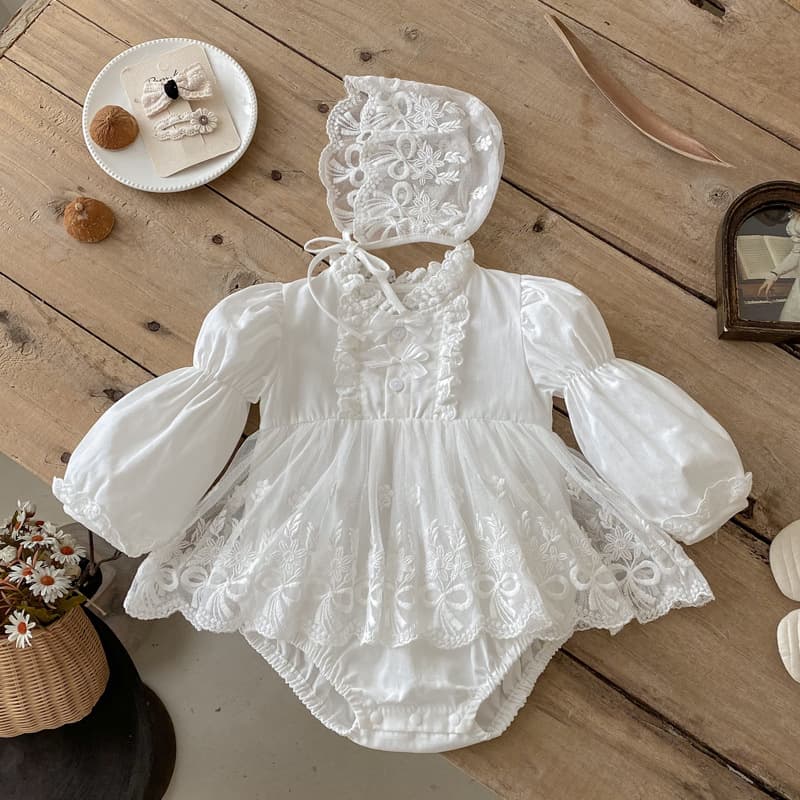 Autumn baby clothes, princess bag, spring and autumn long-sleeved skirt, romper, pure cotton, baby girl, full month