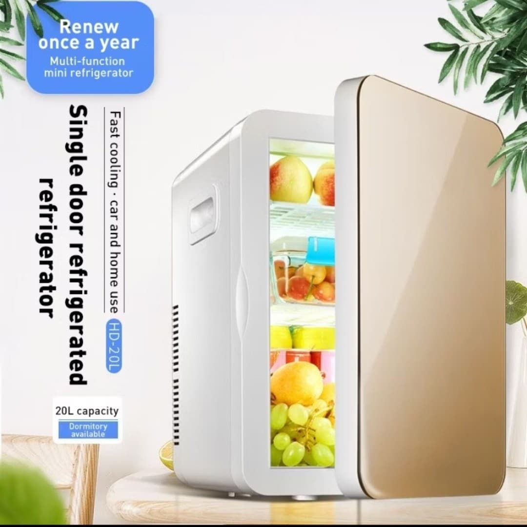 Cross-border foreign trade hot-selling small refrigerator car and home small FRIGE 8l/16l/25l