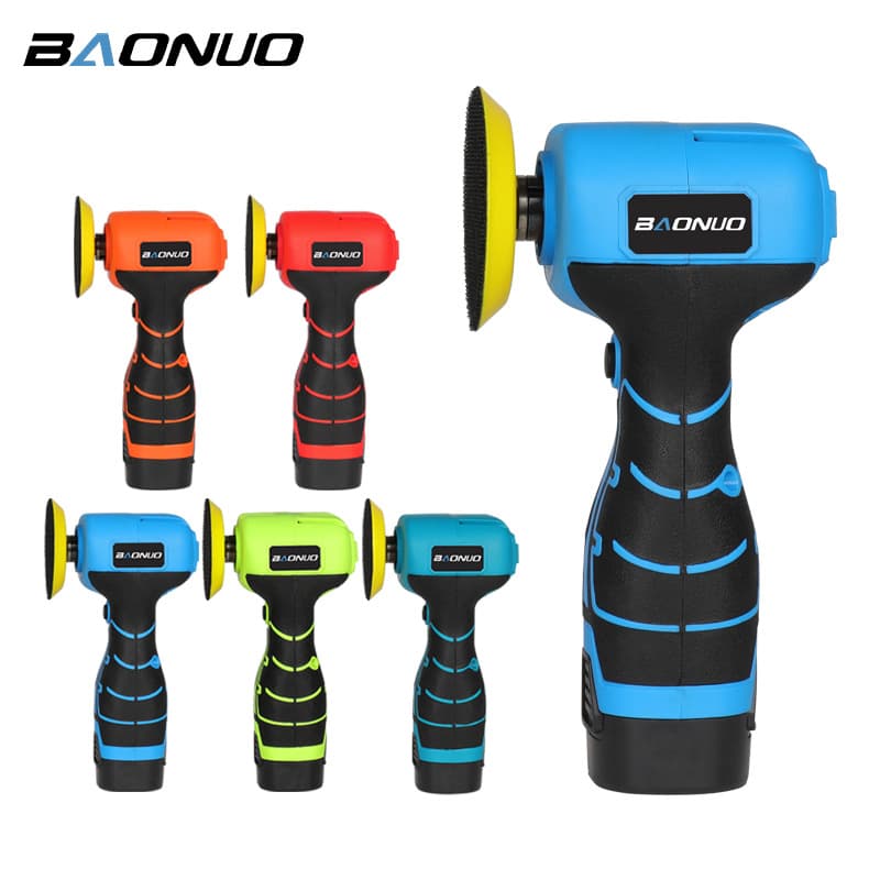 Mini Polisher Cordless Portable Waxing Rust Removal Grinder Woodworking Multi-purpose Vehicle Use Lithium Polisher