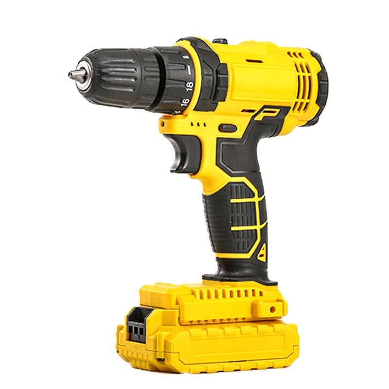 Lithium Battery Electric Drill, Rechargeable 3-Function Impact Drill, Electric Screwdriver, 21V Household Installation Woodworking Drill