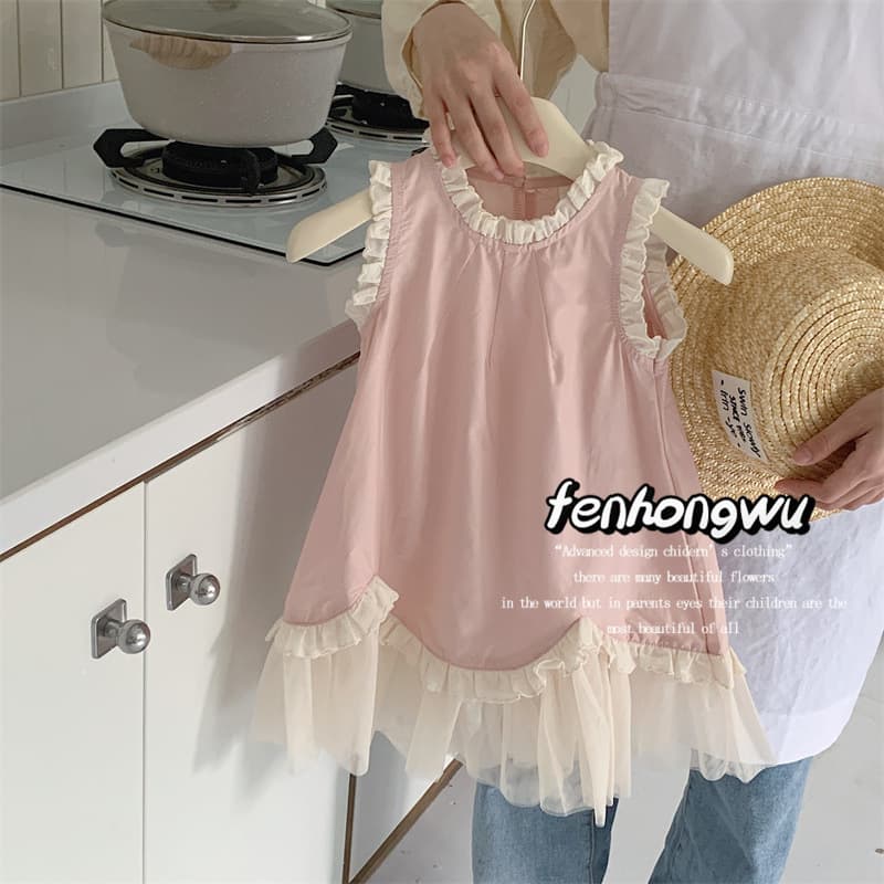 Girls Summer Dress 2026 New Fashionable Sleeveless Dress Children Summer Princess Dress for Toddler Girls