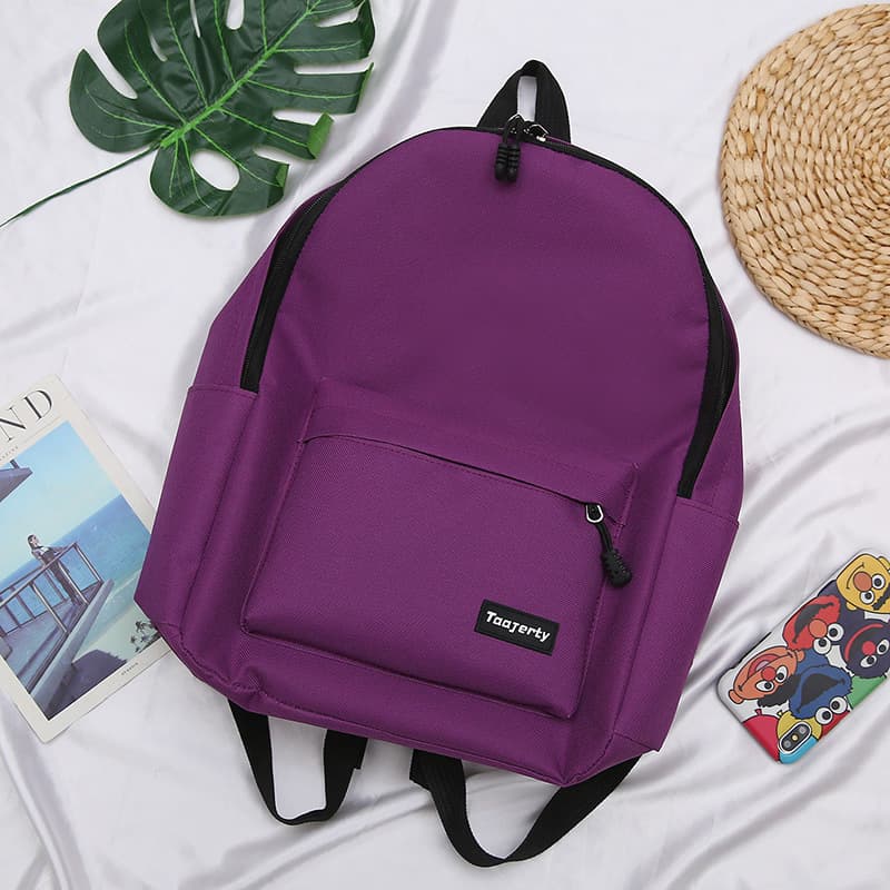 Women's Backpack Japanese Simple Versatile Campus Bag Korean Style Ins School Unisex Student Casual Double Shoulder Bag