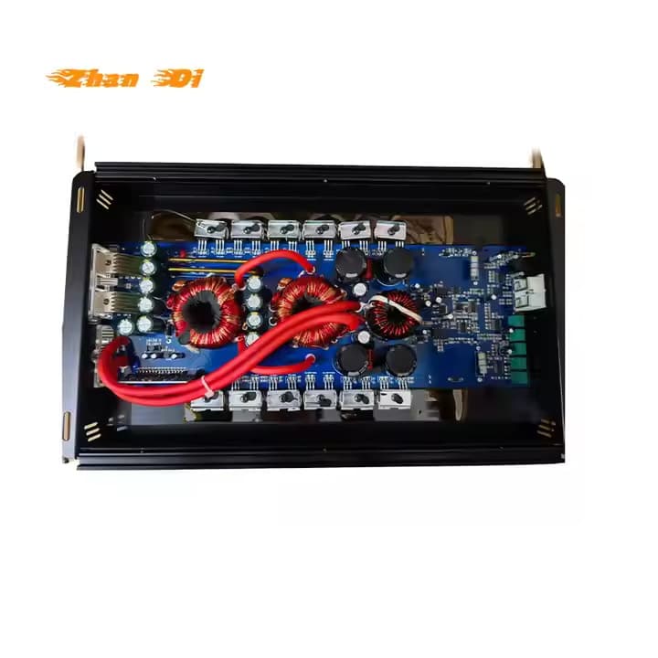 1 Channel High Quality Class D Mono Car Amplifier 1500 Watt Car Subwoofer Amplifier