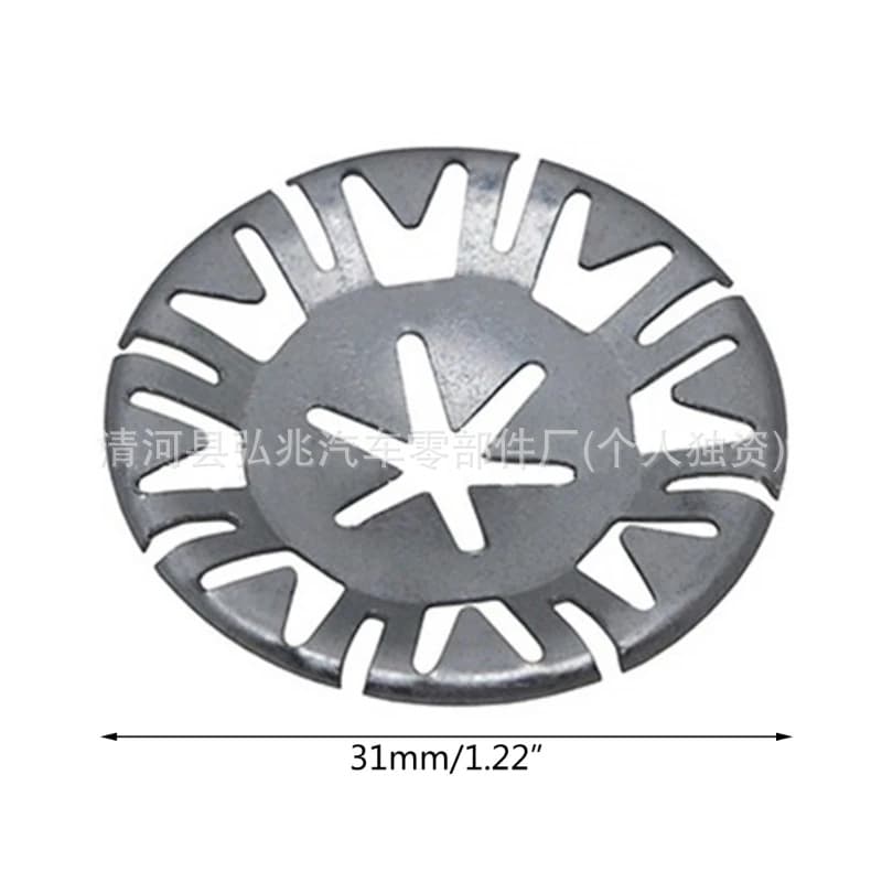 N90796501 Universal Gasket Metal Clip Heat Shield Iron Clip for Volkswagen Audi Cars Accessories