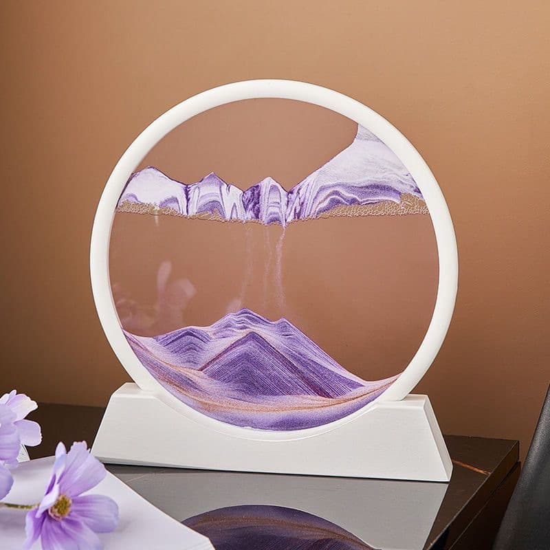 Large Decorative Painting Home Sand Flow Stress Relief Ornament Activity Small Gift Factory Toy New Year Educational Flow