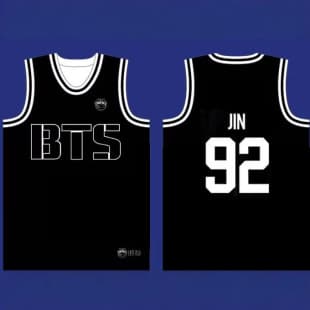 2026 Foreign Trade Striped V-Neck Jersey Short Sleeve T-Shirt Printed Men's and Women's American High Street Top Trendy Sports BTS Style