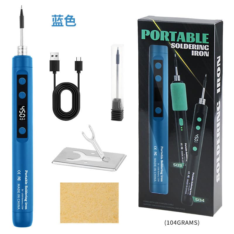 USB Portable Charging 5V 15W Wireless Soldering Iron Welding Repair Mini Home Soldering Kit Factory
