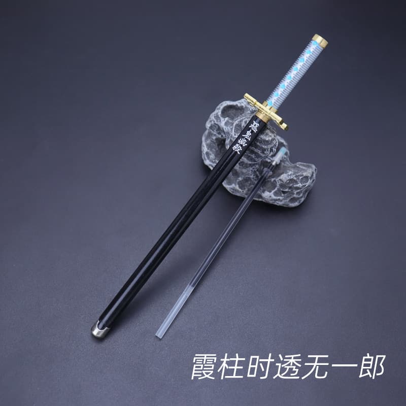 Samurai Pen Weapon Pen Tanjiro Pen Zenitsu Agatsuma Water Hashira Insect Hashira Flame Hashira Gel Pen