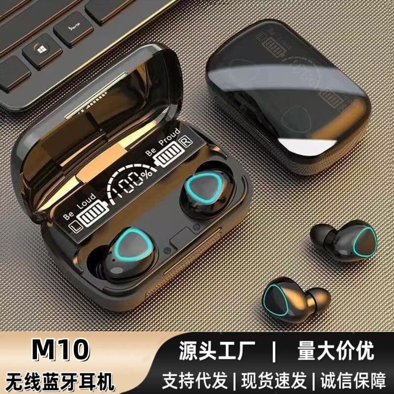 Cross-border Bluetooth Headset M10 Esports Gaming Long Battery Life Noise Cancelling Sports Running Waterproof In-ear Private Mold