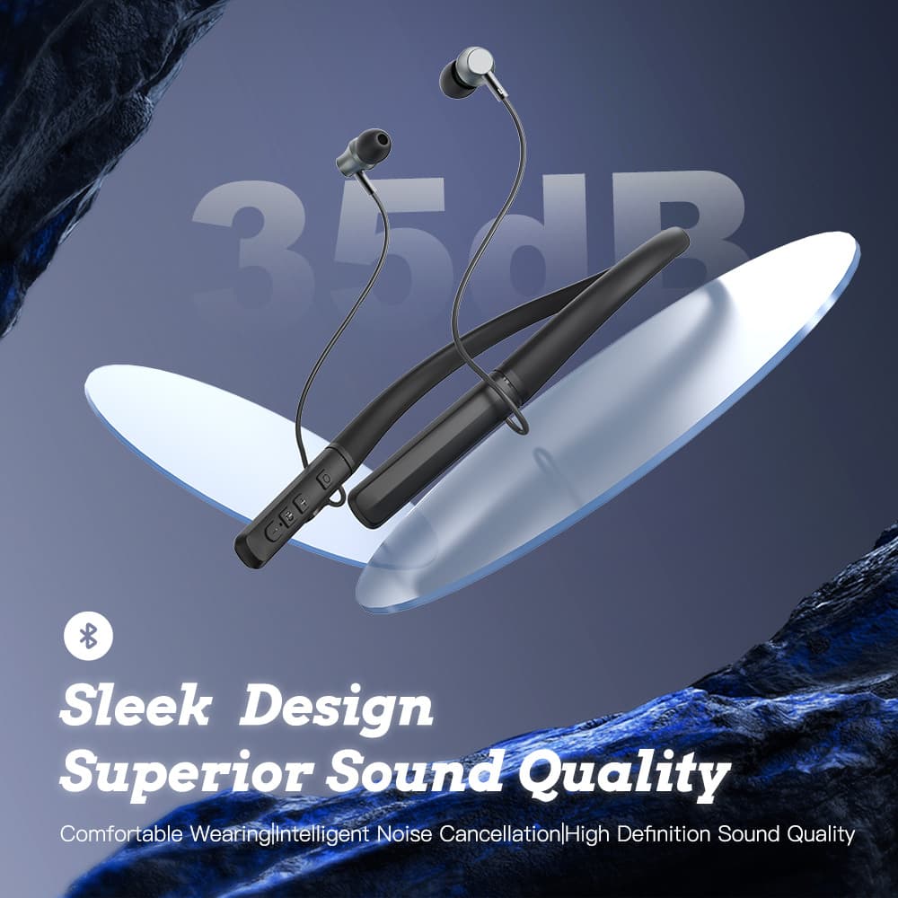 Cross-border rechargeable neckband hearing aids with 16-channel Bluetooth sound collection for seniors