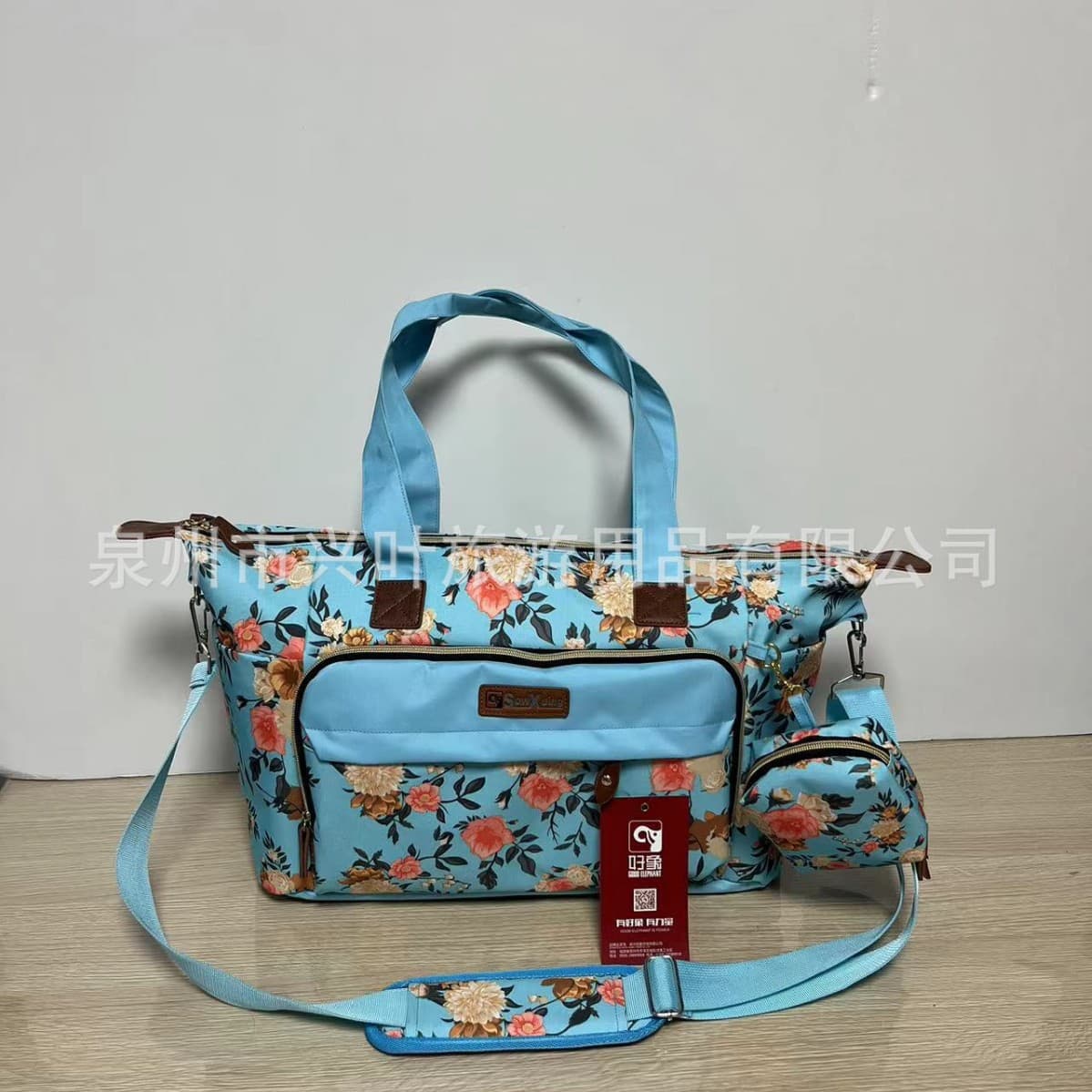 Printed mommy bag, mommy backpack, detachable mommy handbag, printed shoulder bag, small fresh shoulder bag, coin purse