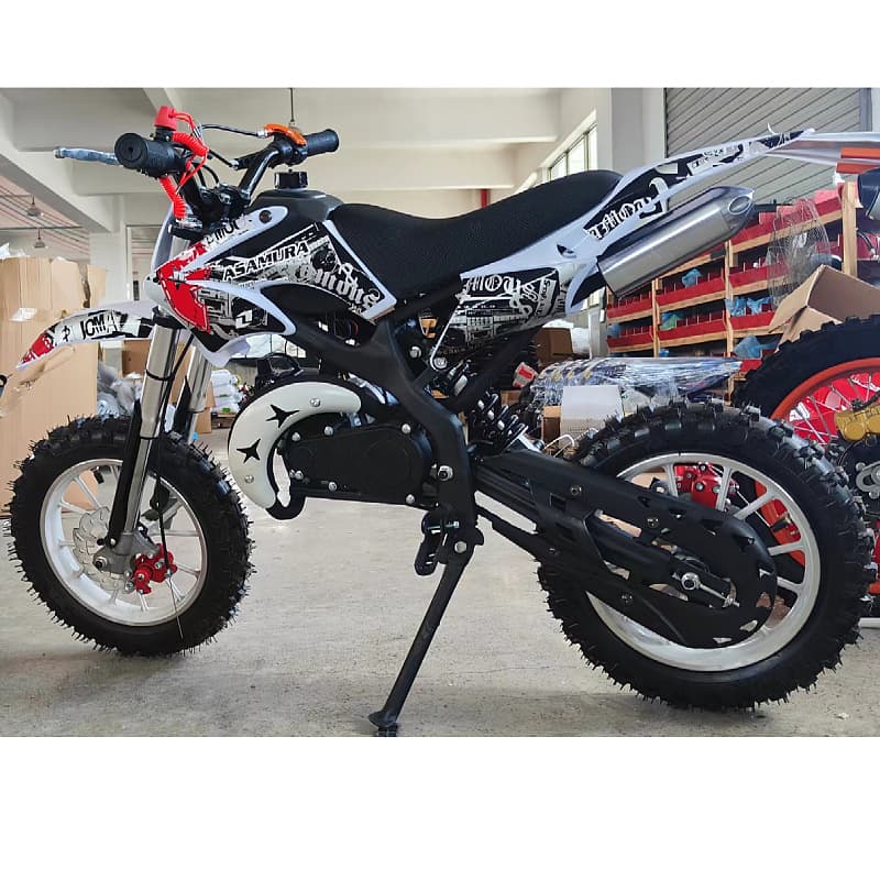 New Kids Off-Road Vehicle 49CC Two-Stroke Mini Gasoline Dirt Bike All-Terrain Small Racing Go-Kart