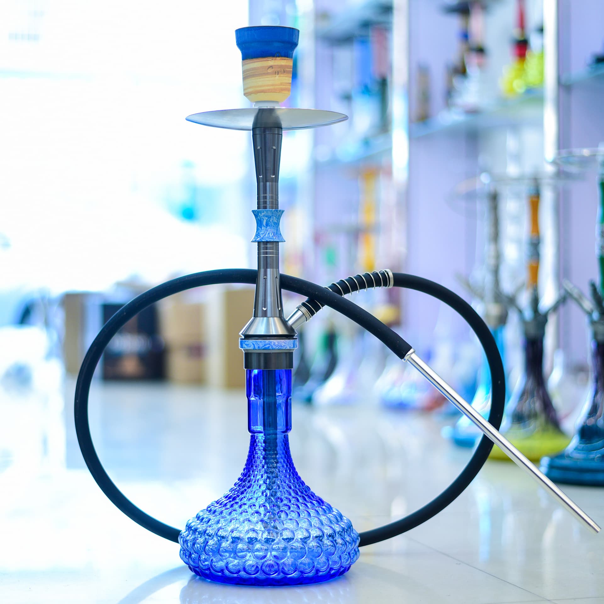 Export stock hookah set, European and Arab hookah complete accessories, cross-border smoking pipe and hookah factory