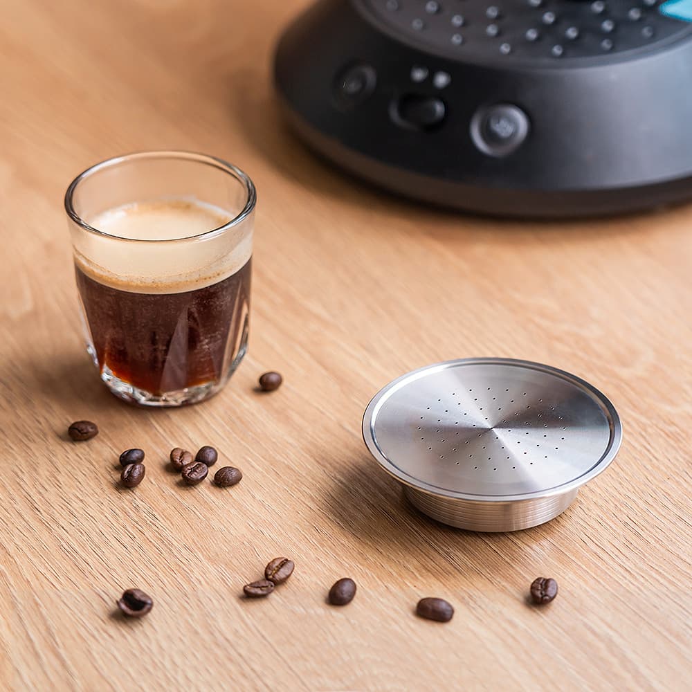 New Arrival Compatible with Senseo Hd7801 Coffee Machine Reusable Stainless Steel Capsule Coffee Filter