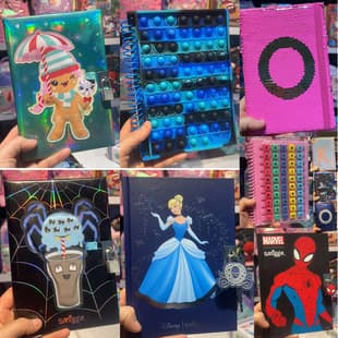 Australian Smiggle Notebook Cartoon Diary Scrapbook for Kids Secret Lock Stationery Gift Box
