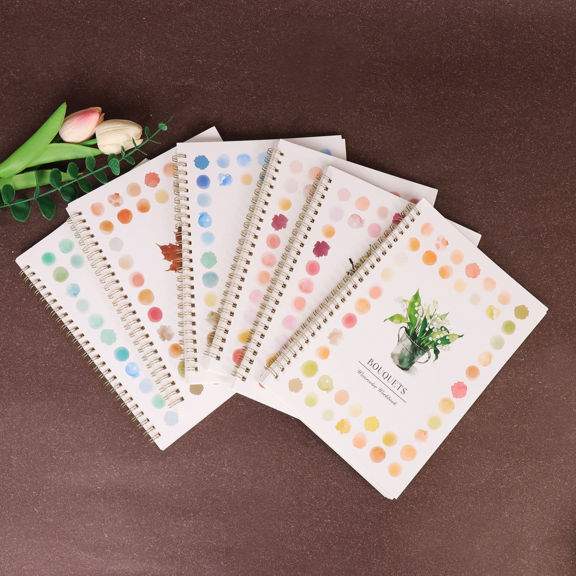 Amazon's new watercolor workbook watercolor special coloring book watercolor painting book with watercolor box