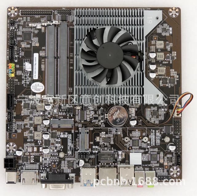 Design and Production CPU X86 Multi-Core ITX Circuit Control Board Industrial All-in-One N5095 Computer Motherboard