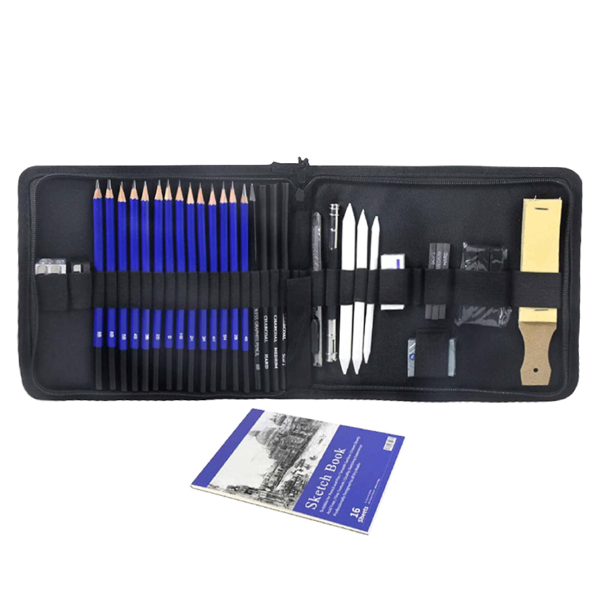 Factory Direct Sketch Pencil and Colored Pencil Set, Professional Drawing Art Supplies, Student Stationery Wholesale