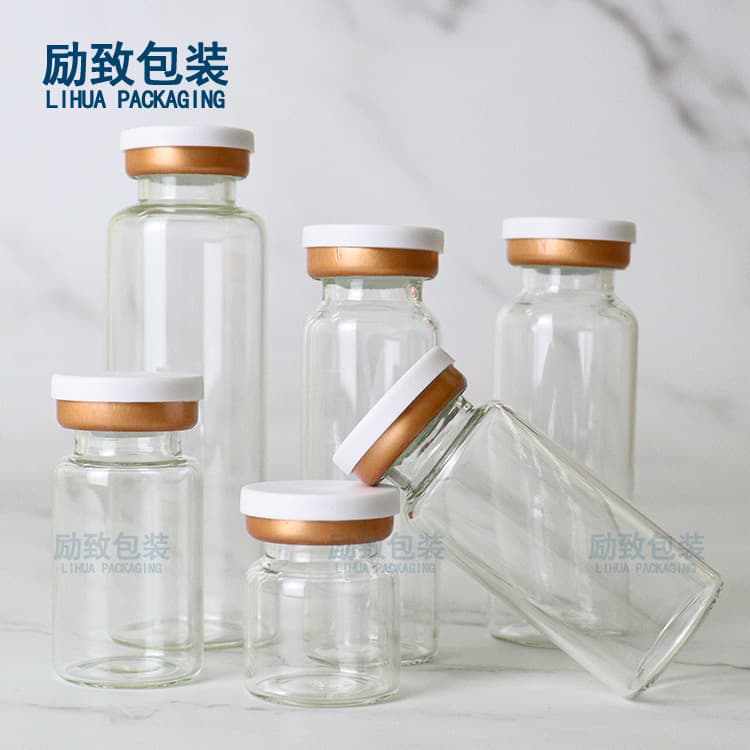 Clear Ampoule 3ml 5ml 8ml 10ml Dispensing Bottle Snap Cap Bottle Stock Glass Empty Bottle Vial