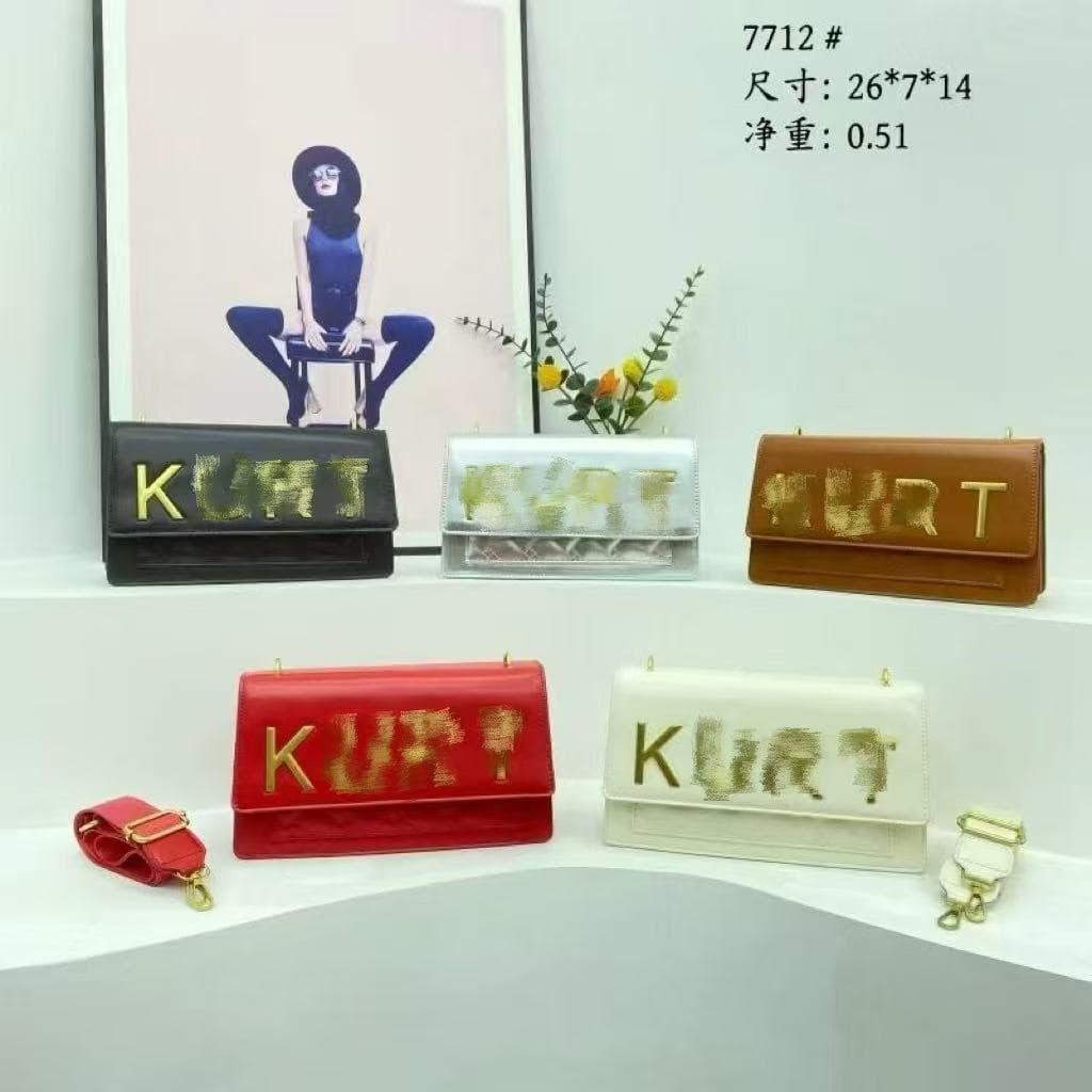 Foreign trade fashion small square bag large capacity letter simple texture single shoulder crossbody bag cross-border light luxury commuter women's bags