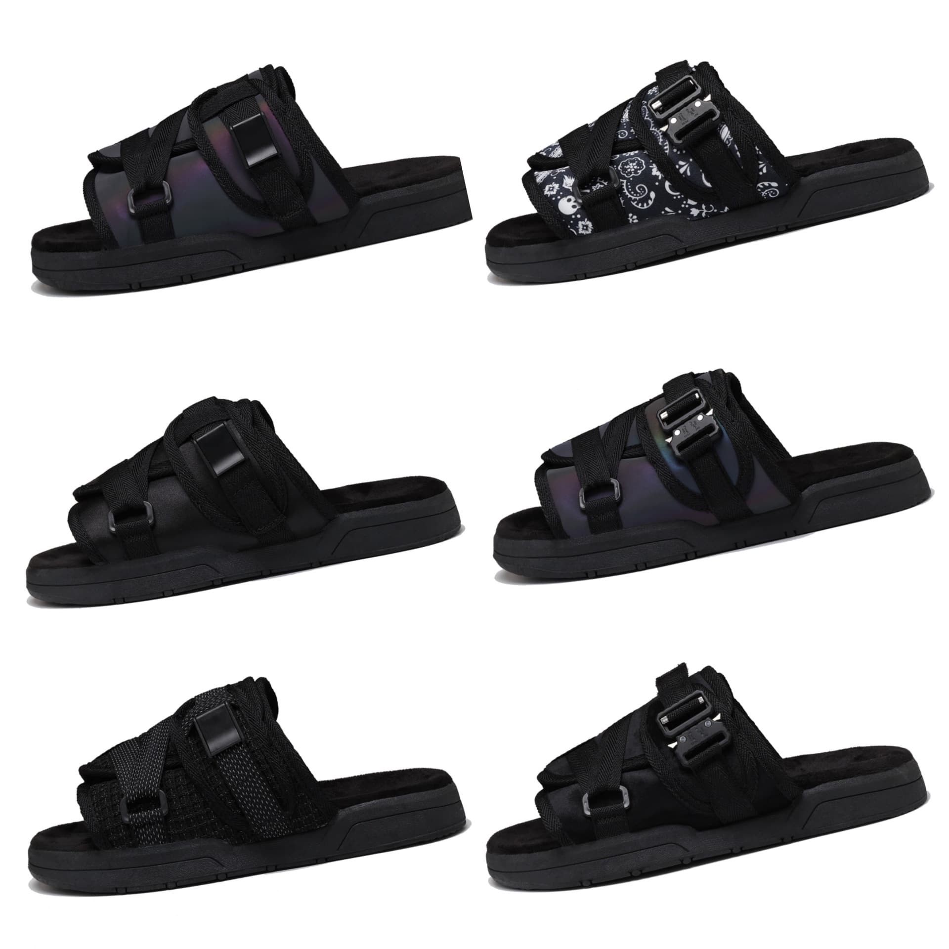 Men's Sandals Summer Outdoor 2025 Premium Feel Edison Chen Trendy Brand Internet-Famous Bestseller Unisex Same Style Flip-Flops