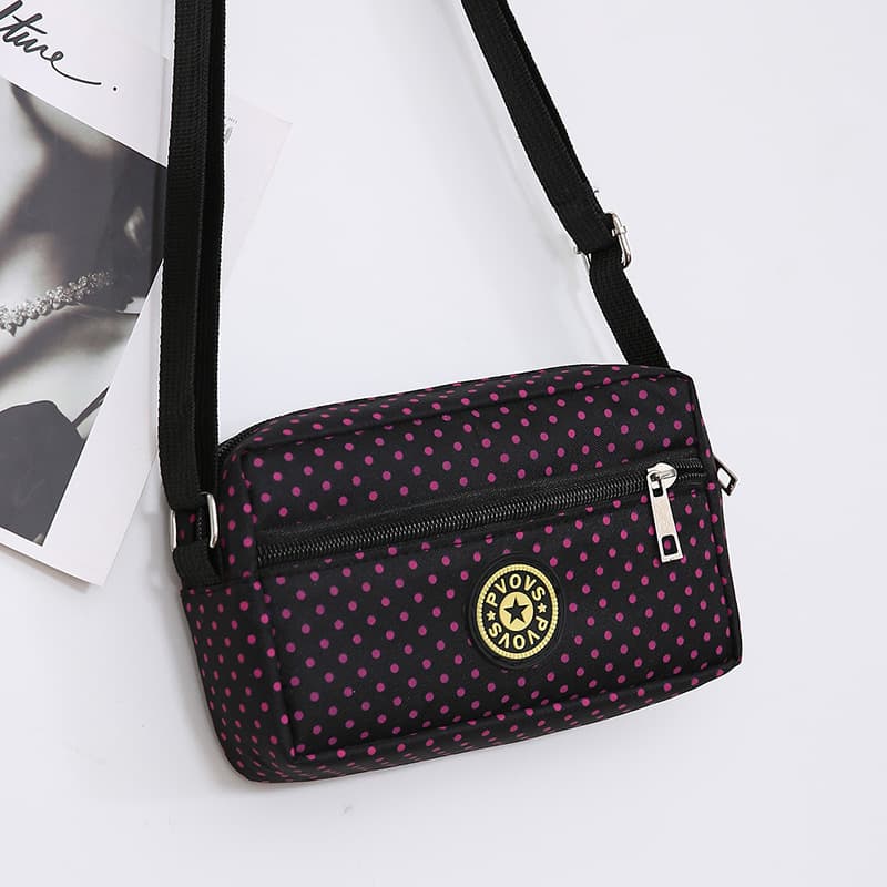 New Fashion Crossbody Bag for Women, Versatile Small Nylon Oxford Cloth Coin Purse, Grocery Bag, Cell Phone Bag