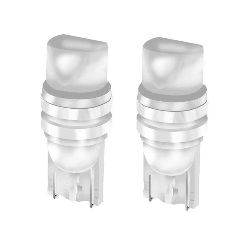 Car T10 High Brightness LED Bulb for Side Marker Lights, Ceramic Lens, Super Bright Outline Light, Ice Blue