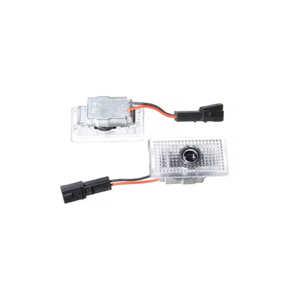 LED Door Projection Atmosphere Light for Tesla Model 3 Model X S Modification Car Door Welcome Light