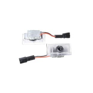 LED Welcome Door Projector Light for Model 3 Model X Model S Decorative Door Projection Ambient Light